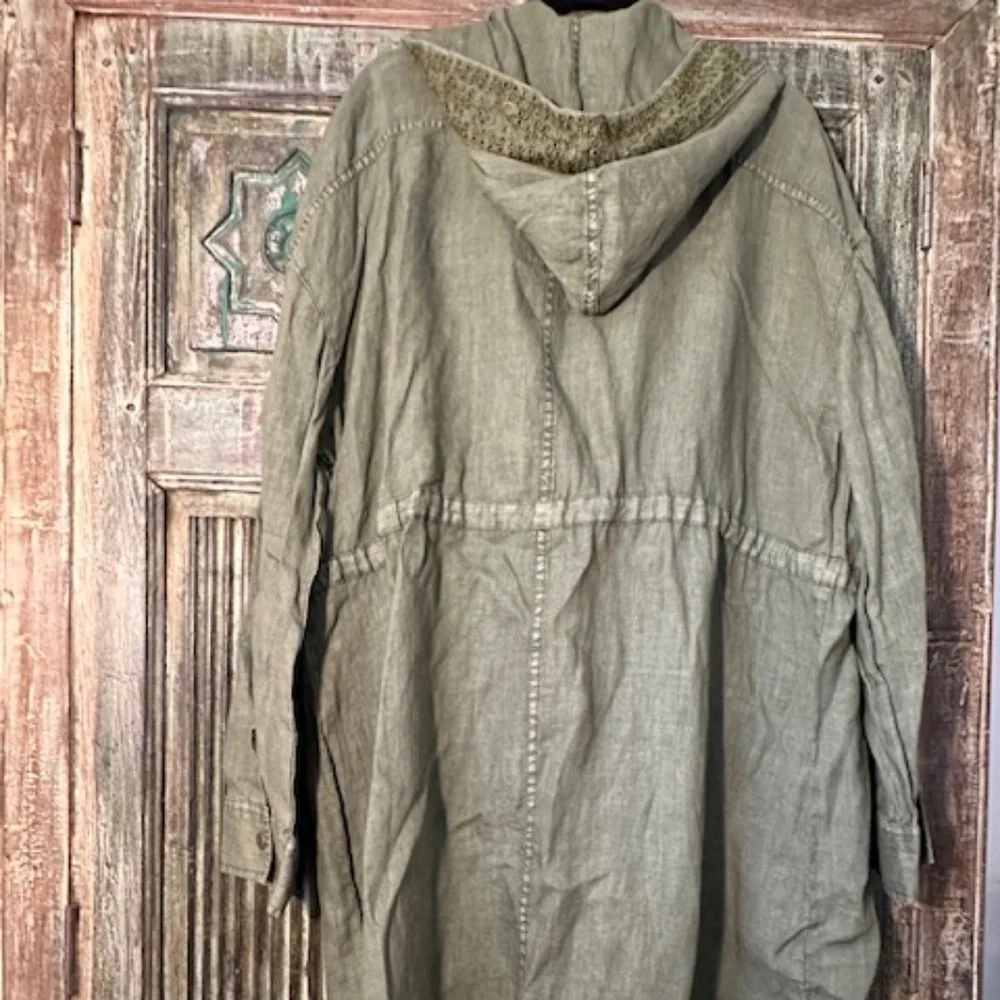 Sundance Linen Anorak Jacket - Picture 5 of 10